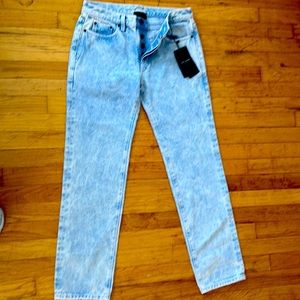 YSL Straight-Leg Jeans women Size 28 Brand New